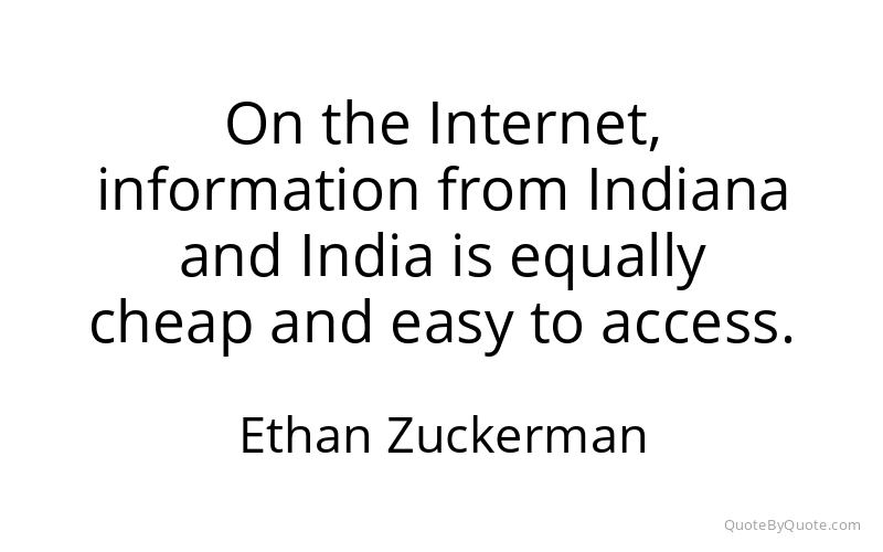 Preview image for this quote by Ethan Zuckerman