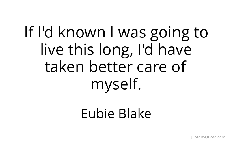 Preview image for this quote by Eubie Blake
