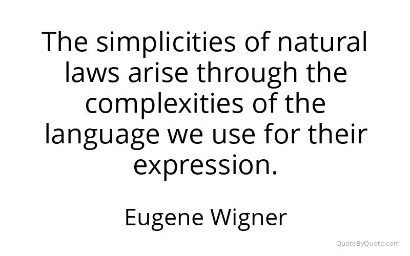 Preview image for this quote by Eugene Wigner