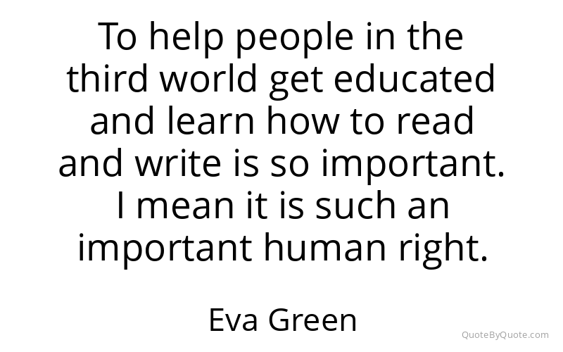 Preview image for this quote by Eva Green