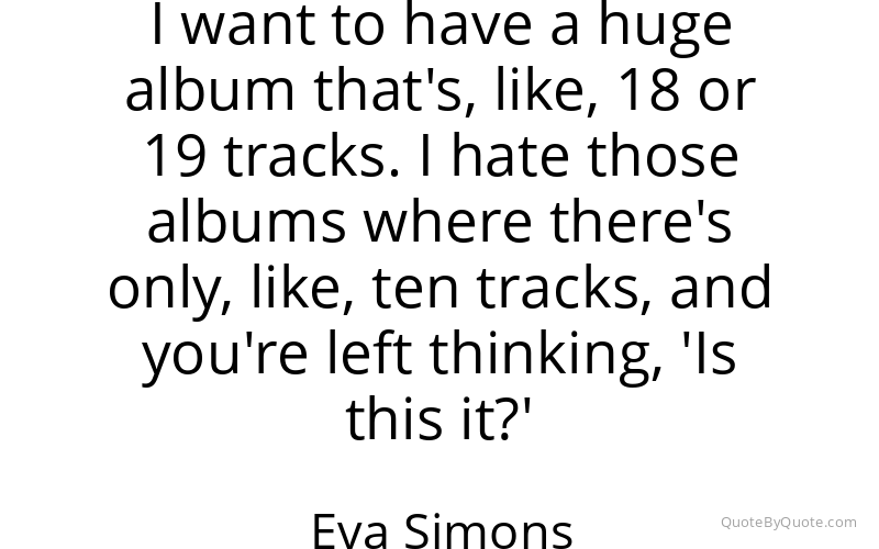 Preview image for this quote by Eva Simons