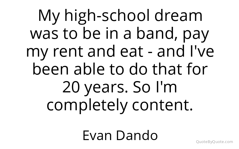 Preview image for this quote by Evan Dando