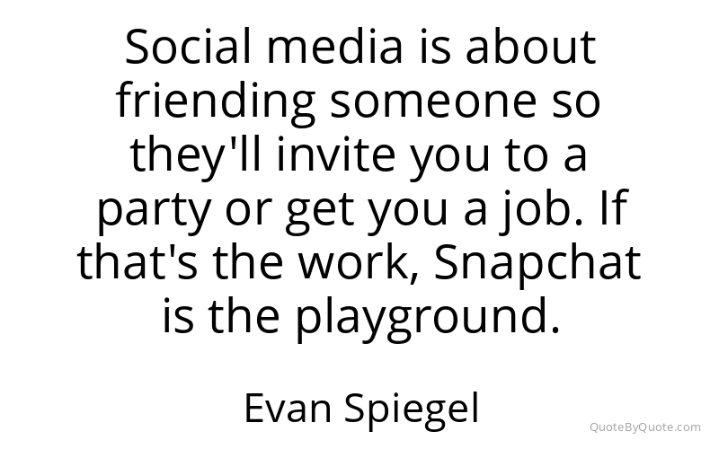 Preview image for this quote by Evan Spiegel