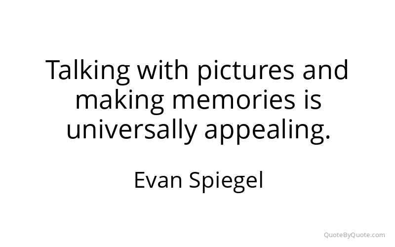 Preview image for this quote by Evan Spiegel
