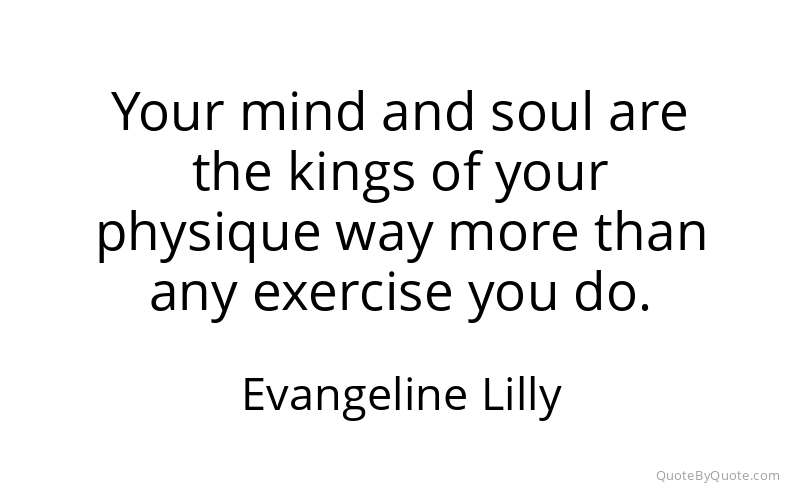 Preview image for this quote by Evangeline Lilly