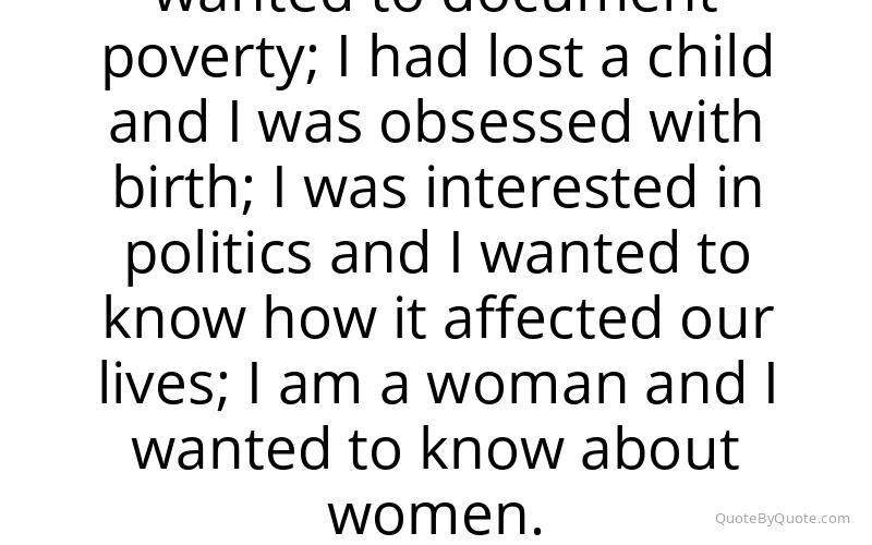 Preview image for this quote by Eve Arnold