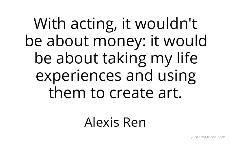 Preview image for this quote by Alexis Ren