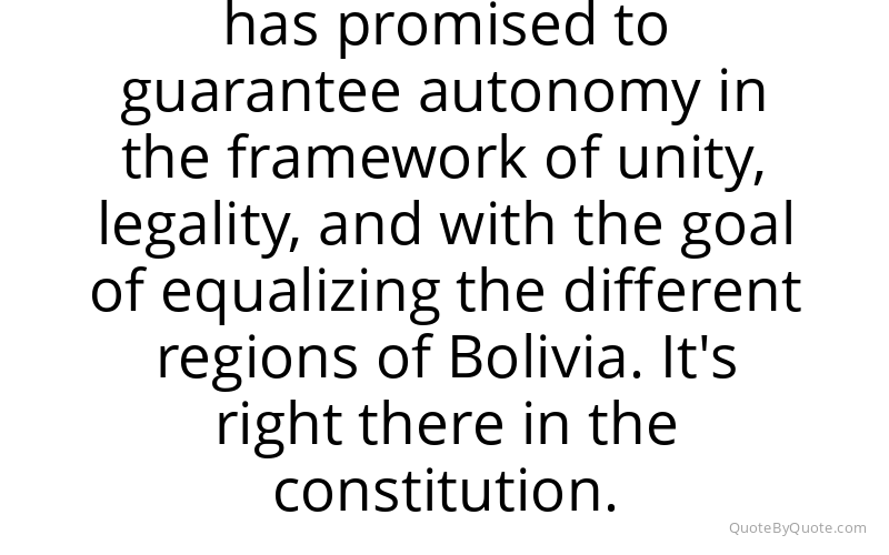Preview image for this quote by Evo Morales