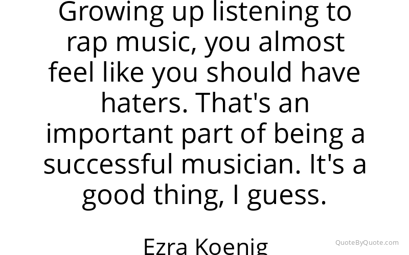 Preview image for this quote by Ezra Koenig