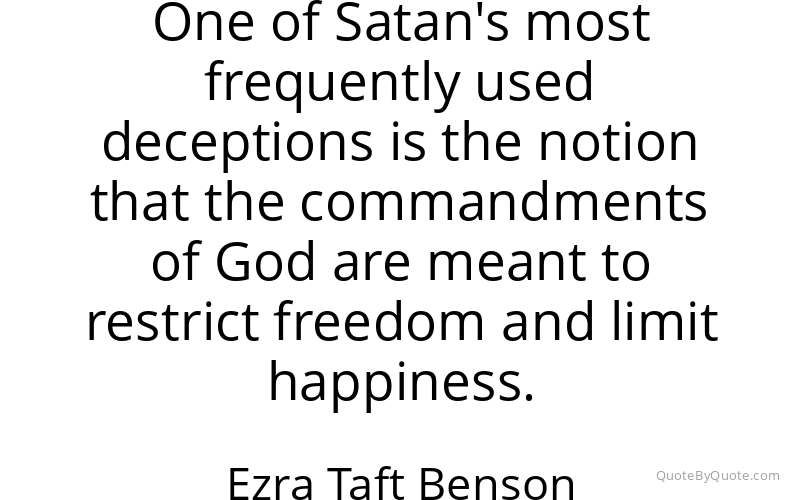 Preview image for this quote by Ezra Taft Benson