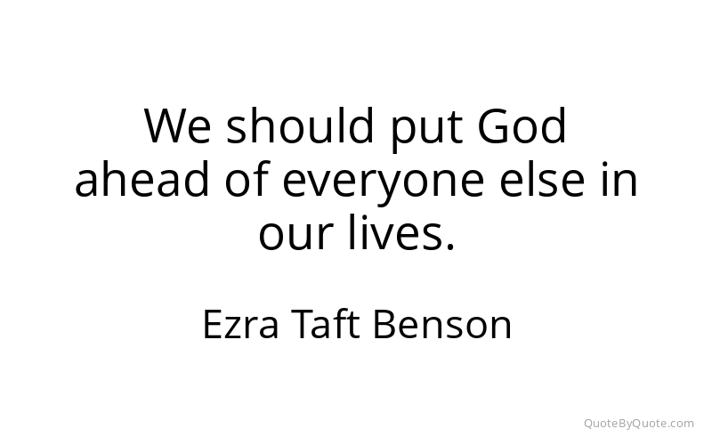 Preview image for this quote by Ezra Taft Benson
