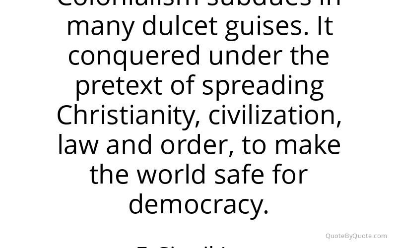 Preview image for this quote by F. Sionil Jose
