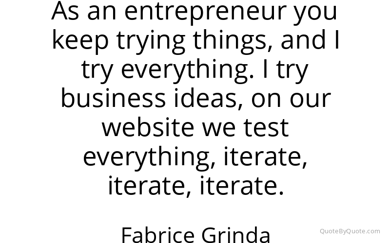 Preview image for this quote by Fabrice Grinda