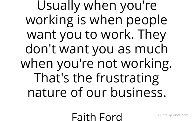 Preview image for this quote by Faith Ford