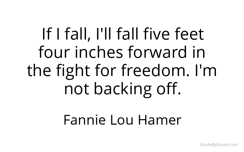 Preview image for this quote by Fannie Lou Hamer