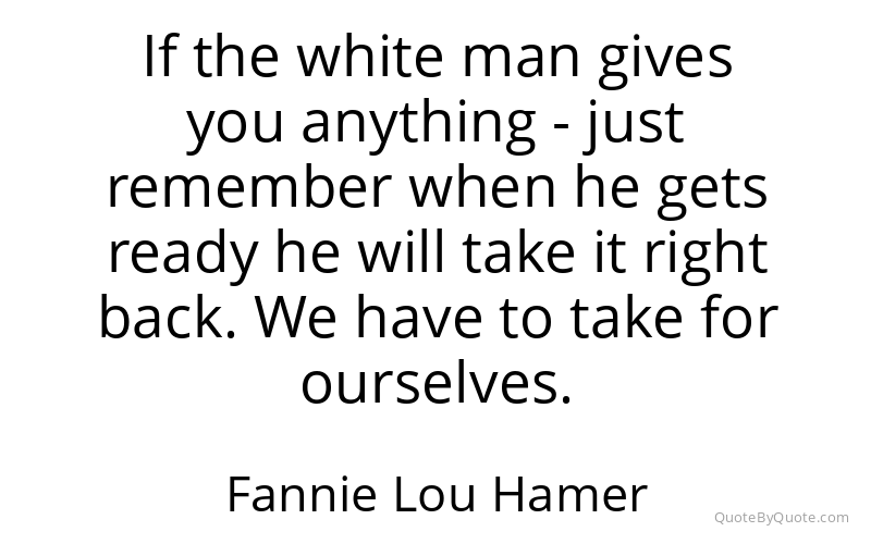 Preview image for this quote by Fannie Lou Hamer