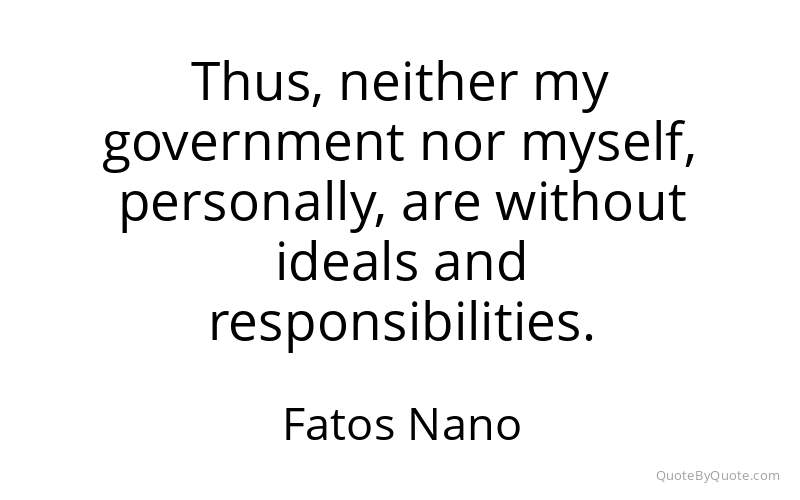 Preview image for this quote by Fatos Nano