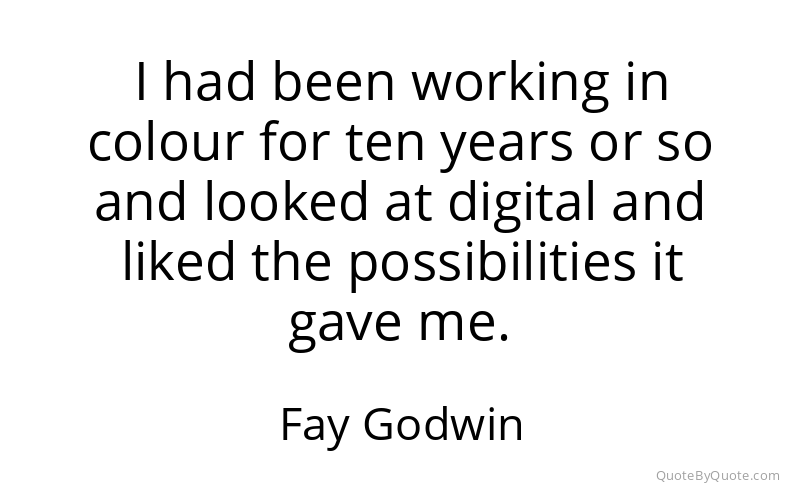Preview image for this quote by Fay Godwin
