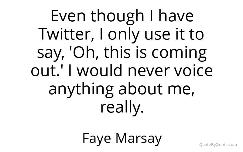 Preview image for this quote by Faye Marsay