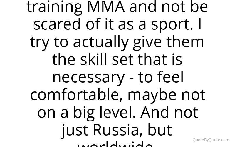 Preview image for this quote by Fedor Emelianenko