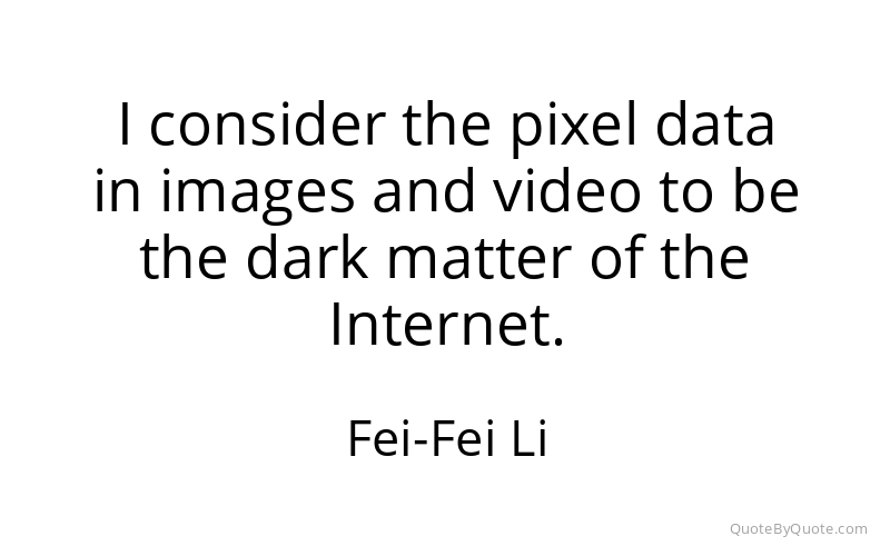 Preview image for this quote by Fei-Fei Li