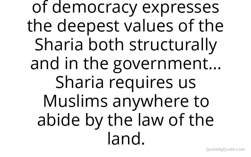 Preview image for this quote by Feisal Abdul Rauf