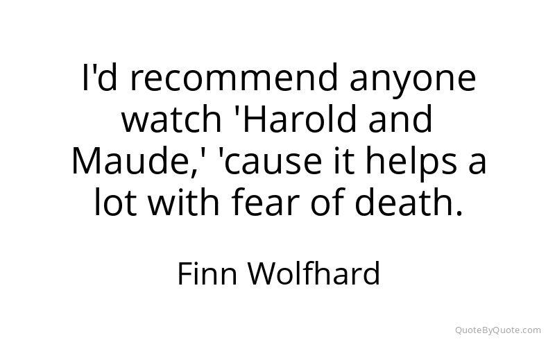 Preview image for this quote by Finn Wolfhard