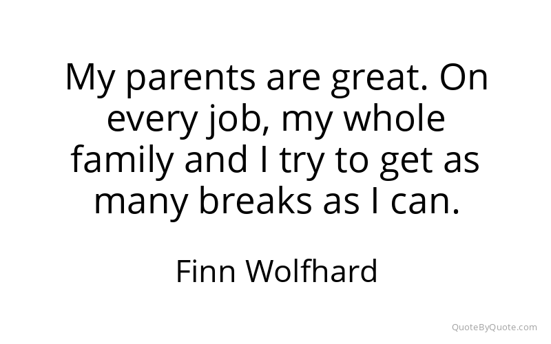 Preview image for this quote by Finn Wolfhard