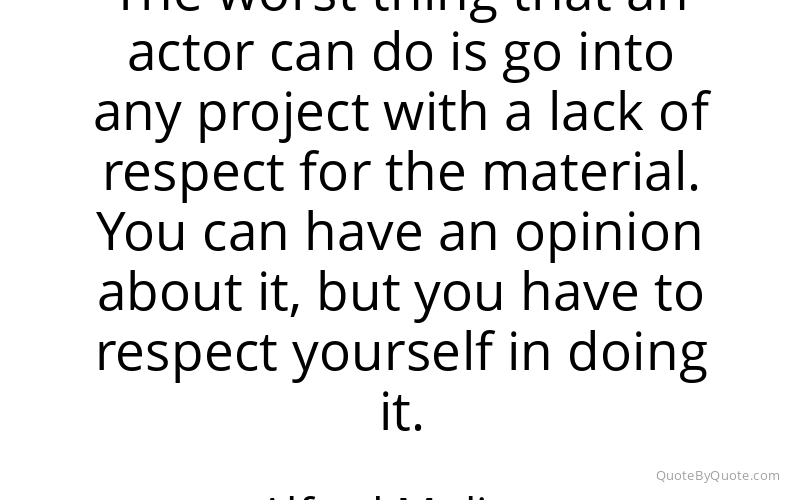 Preview image for this quote by Alfred Molina