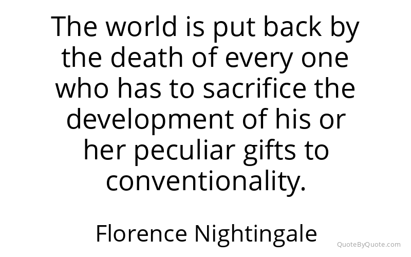 Preview image for this quote by Florence Nightingale