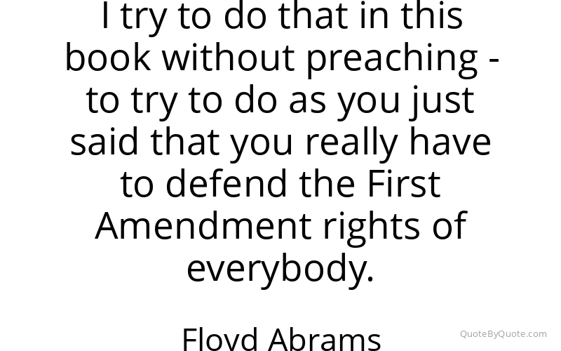Preview image for this quote by Floyd Abrams