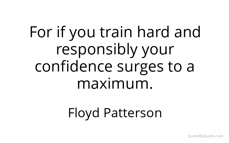 Preview image for this quote by Floyd Patterson