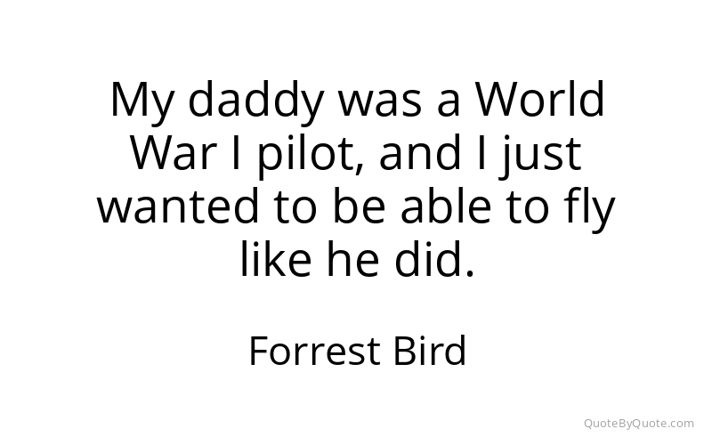 Preview image for this quote by Forrest Bird
