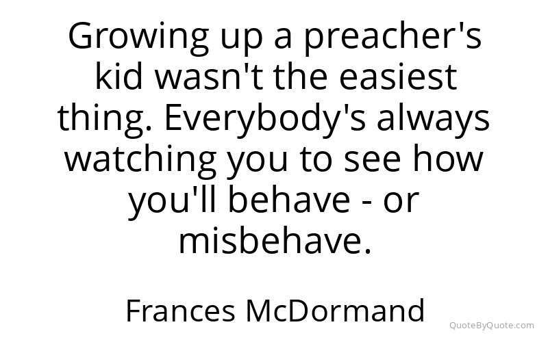 Preview image for this quote by Frances McDormand