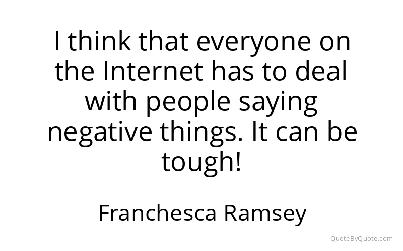 Preview image for this quote by Franchesca Ramsey