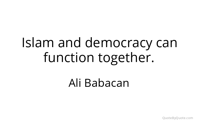 Preview image for this quote by Ali Babacan