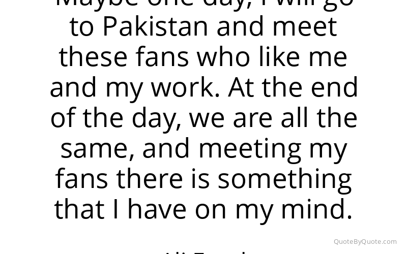 Preview image for this quote by Ali Fazal