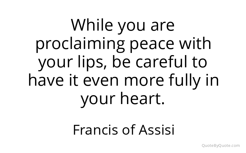 Preview image for this quote by Francis of Assisi