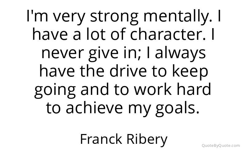 Preview image for this quote by Franck Ribery