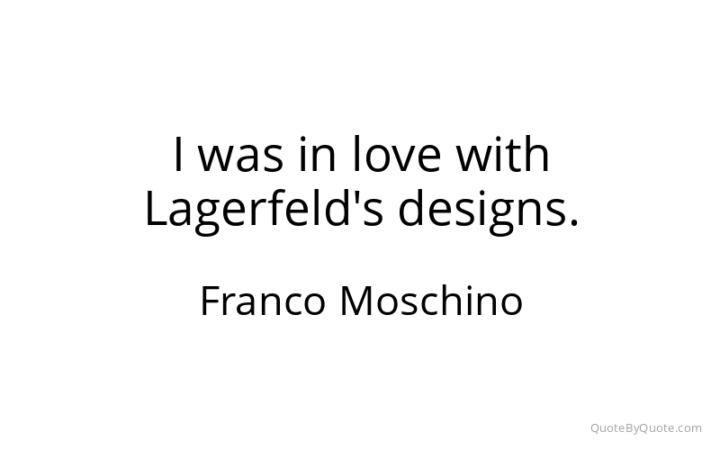 Preview image for this quote by Franco Moschino