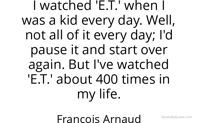 Preview image for this quote by Francois Arnaud