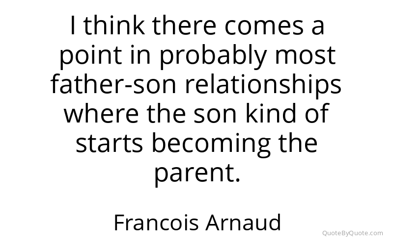 Preview image for this quote by Francois Arnaud
