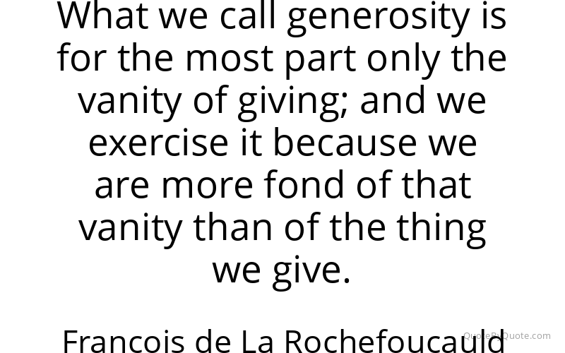 Preview image for this quote by Francois de La Rochefoucauld