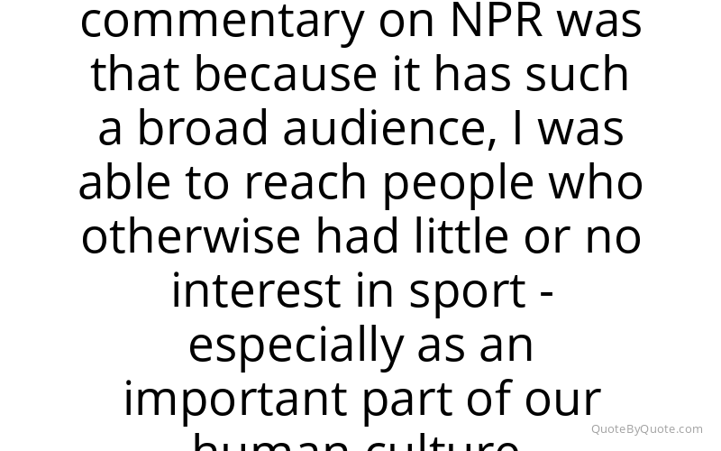 Preview image for this quote by Frank Deford