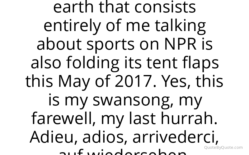 Preview image for this quote by Frank Deford