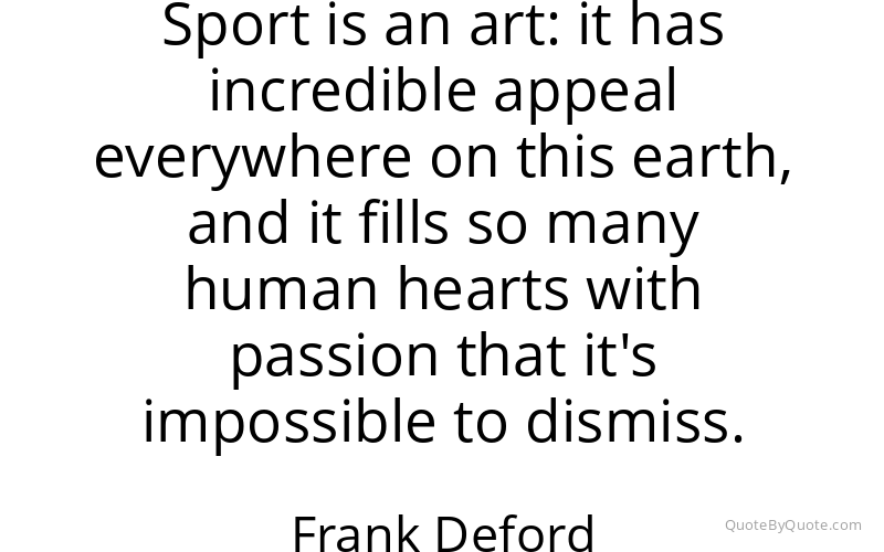Preview image for this quote by Frank Deford