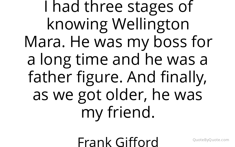 Preview image for this quote by Frank Gifford