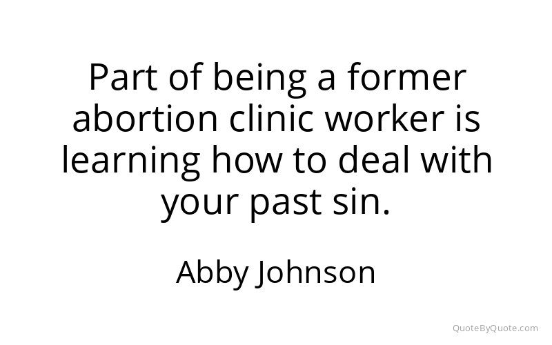 Preview image for this quote by Abby Johnson