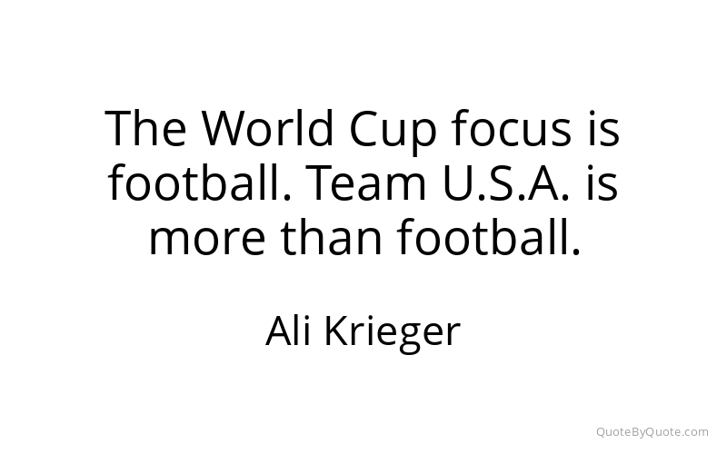 Preview image for this quote by Ali Krieger