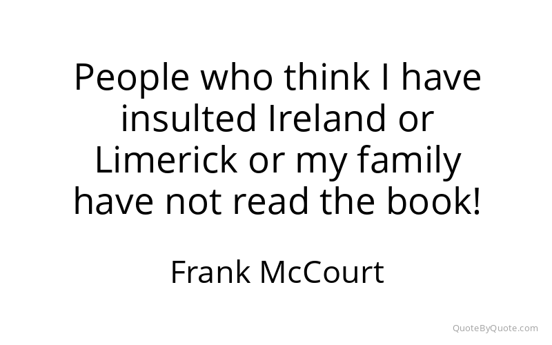 Preview image for this quote by Frank McCourt
